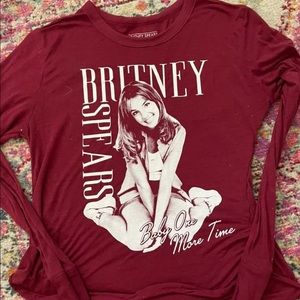 Britney Spears long sleeve